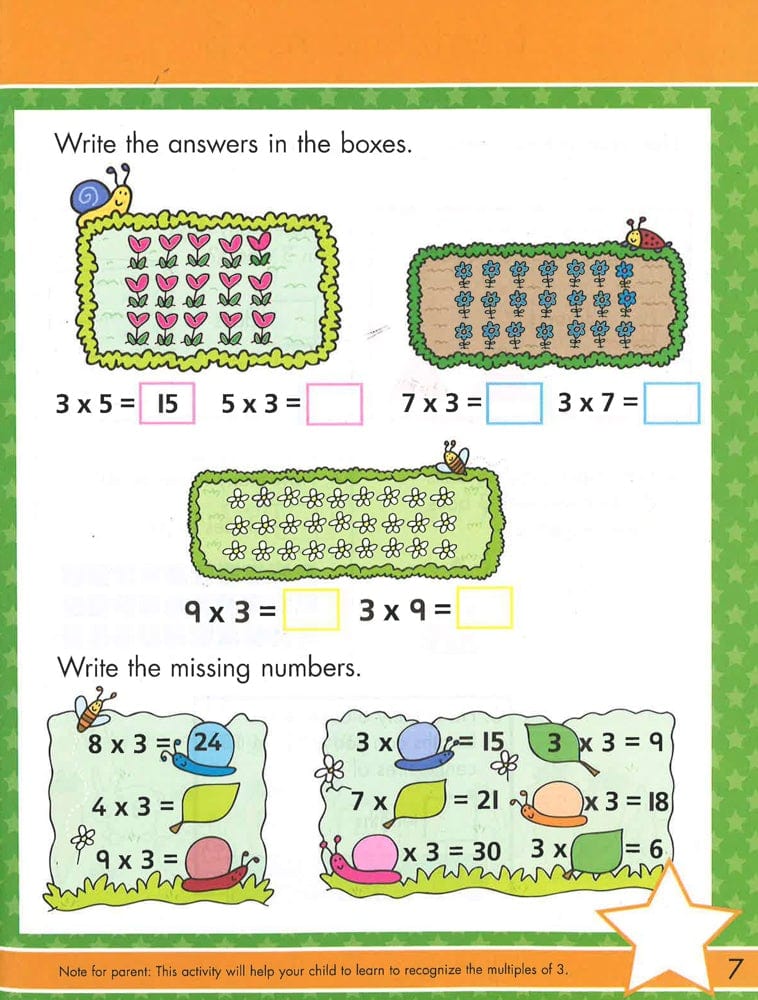 Gold Stars Times Tables Ages 6-7 Key Stage 1: Supports The National Curriculum