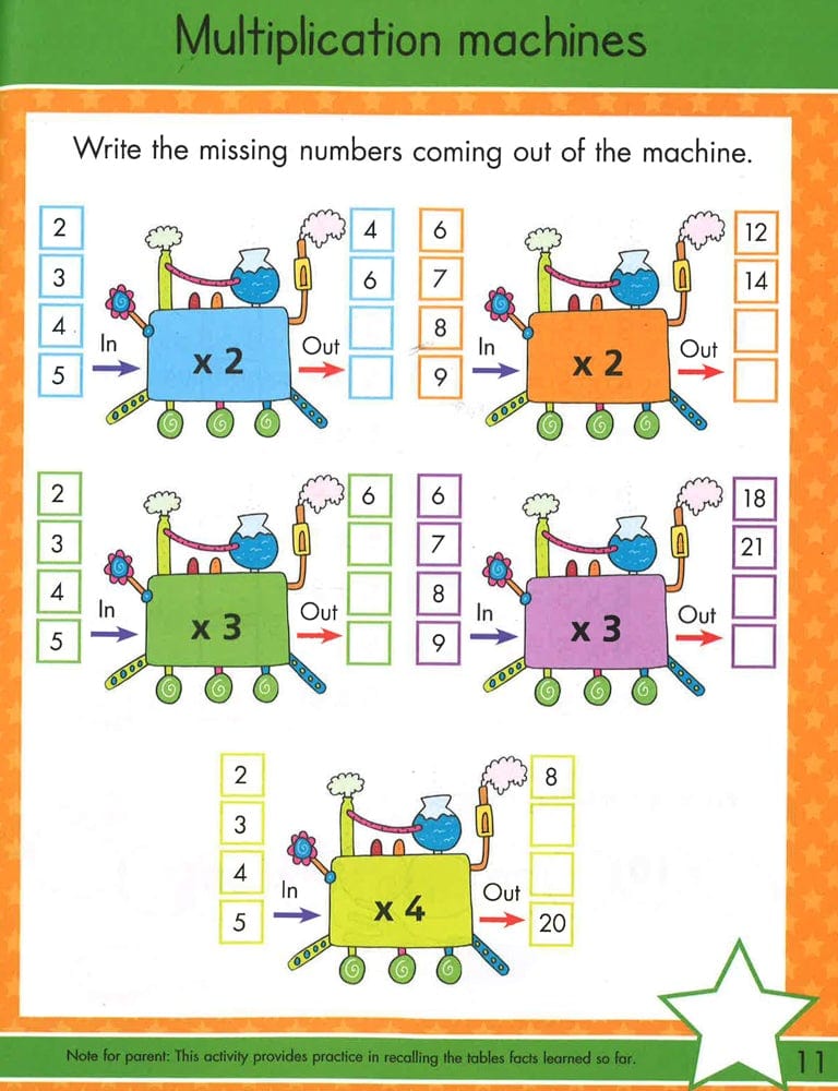 Gold Stars Times Tables Ages 6-7 Key Stage 1: Supports The National Curriculum