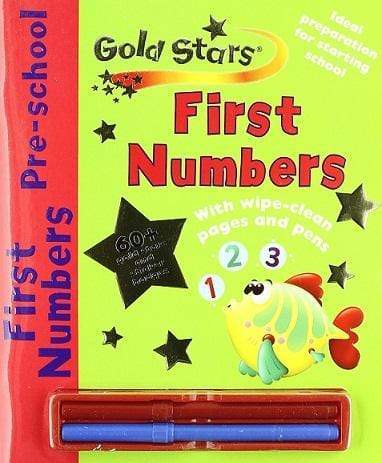 Gold Stars Wipe Clean Workbook: First Numbers
