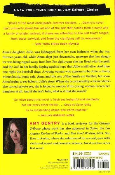 Good As Gone: A Novel Of Suspense