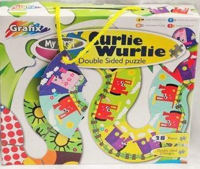 Grafix : My First Curlie Wurlie Double Sided Puzzle