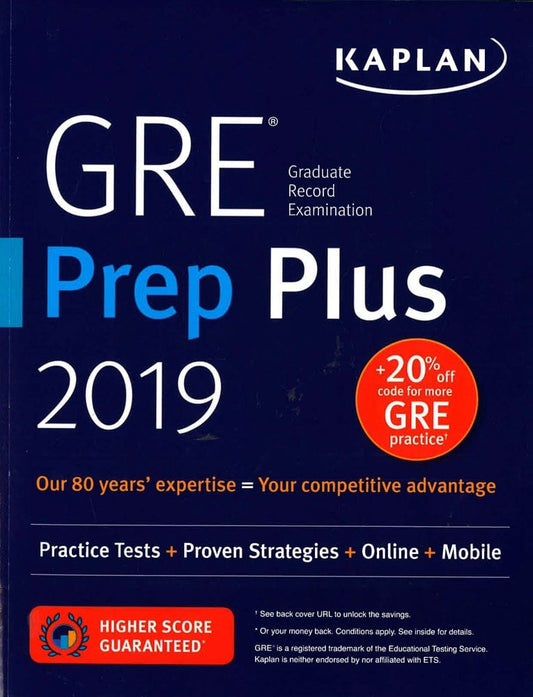 Gre Prep Plus 2019: Practice Tests + Proven Strategies + Online + Video + Mobile