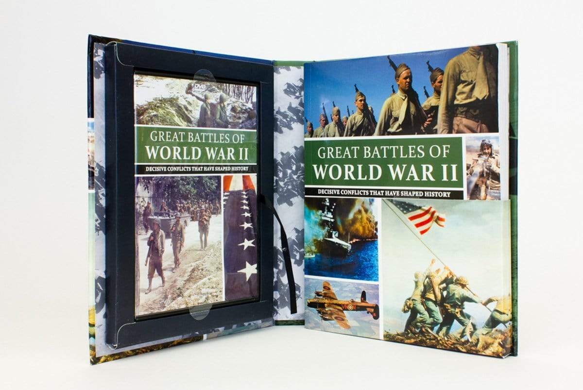 Great Battles of World War II:  Decisive Conflicts That Have Shaped History (Book And DVD)