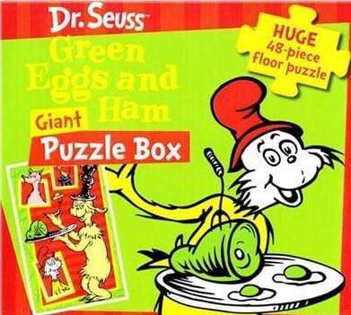 Green Eggs And Ham Giant Puzzle Box (Huge 48-Piece Floor Puzzle)