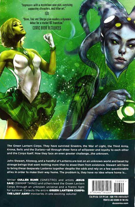 Green Lantern Lost Army Vol. 1