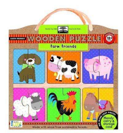 Green Start: Farm Friends Wooden Puzzle