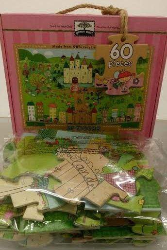 Green Start: Princess Fairyland Giant Floor Puzzle