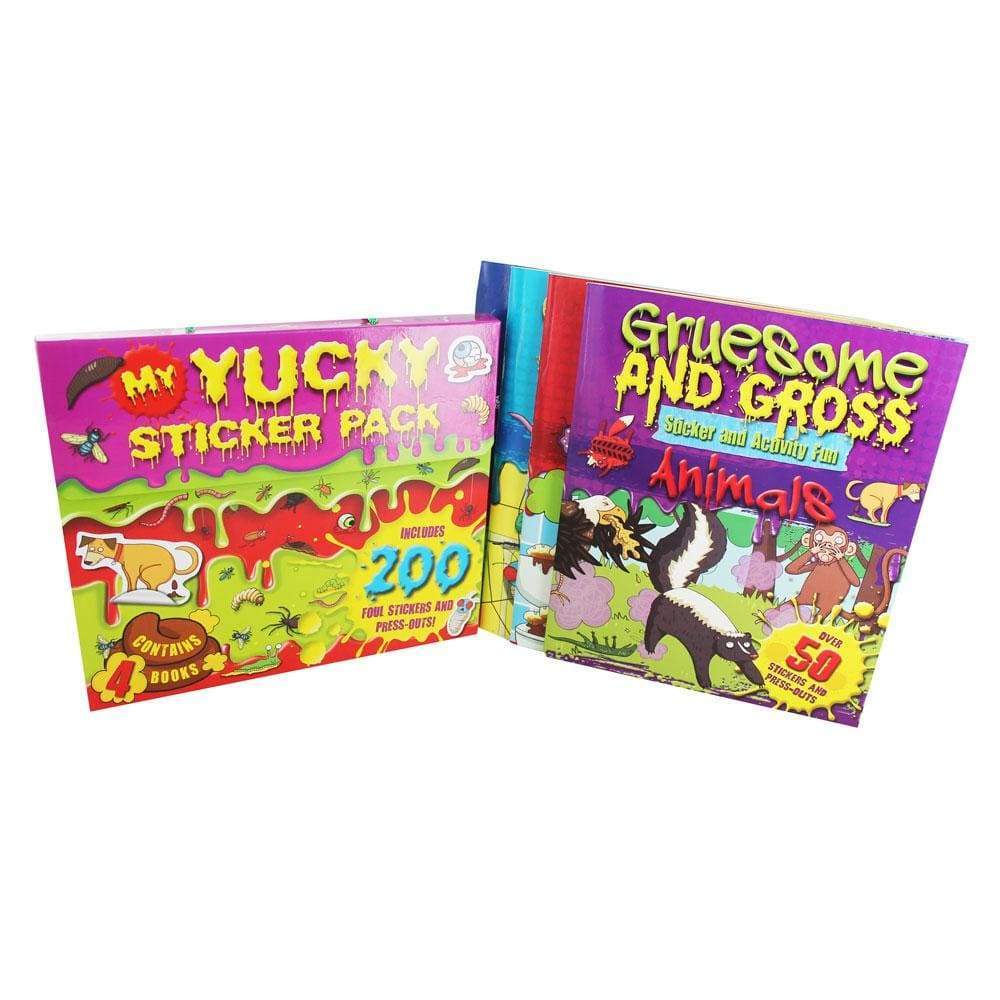 Gruesome And Gross Sticker Activity Wallet