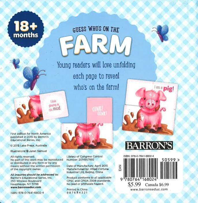 Guess Who's On The Farm (Guess Who's Books)