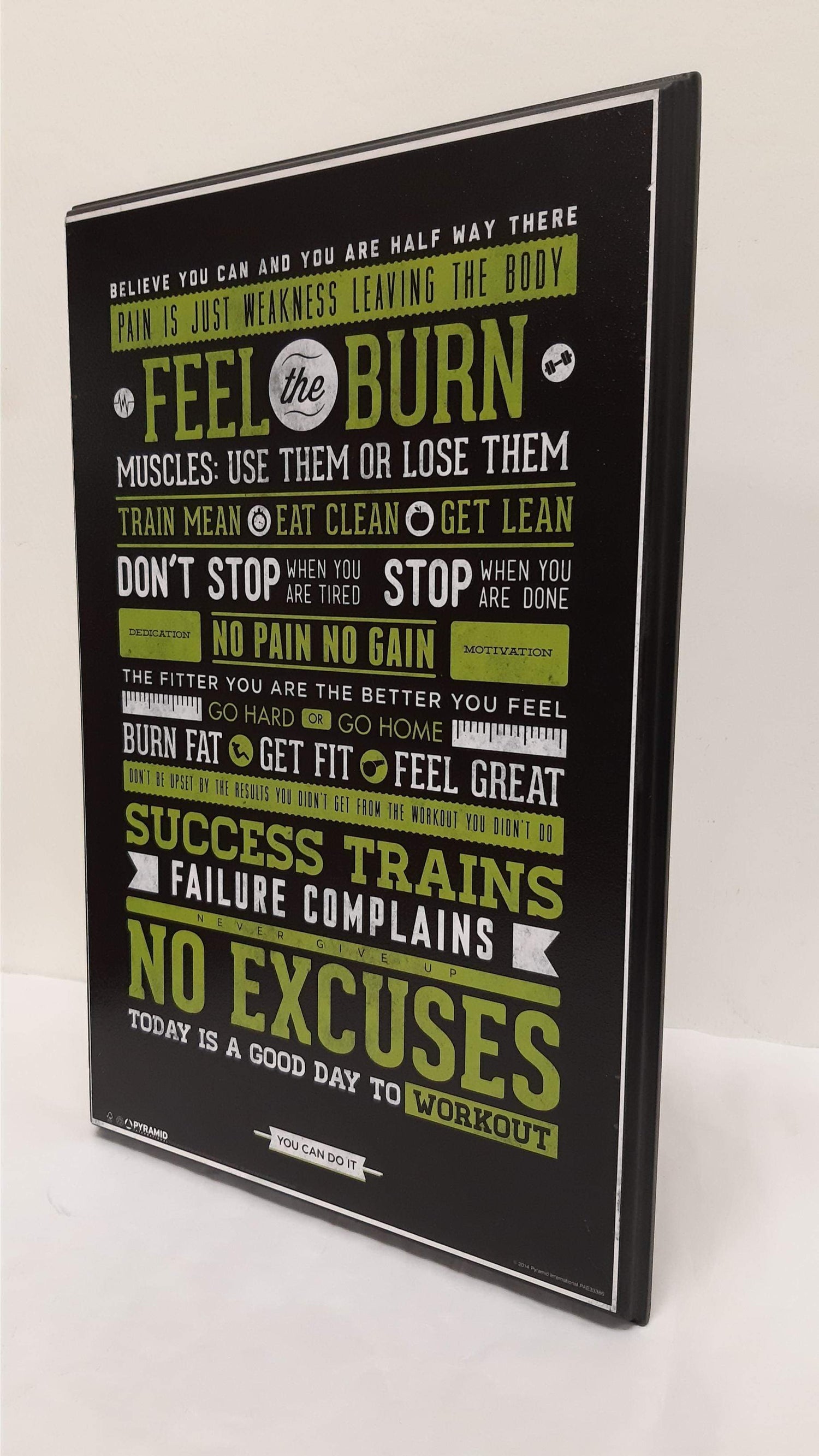 Gym - Motivational (Plaque 11x17)