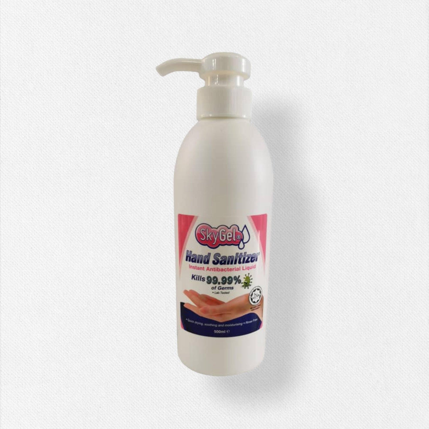 Hand Sanitizer Liquid 75% (Denatured) 500 ML Colorless Sky Gell Pump