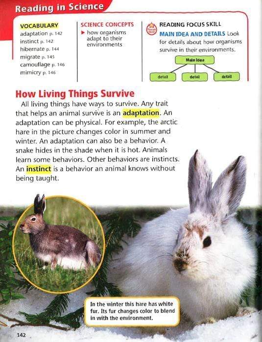 Harcourt Science: Unit Big Books Grade 3 Unit B