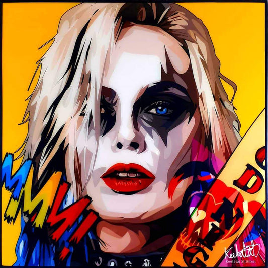 Harley Quinn Ver.3: Good Night Pop Art (10x10)