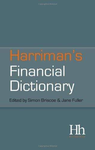 Harriman's Financial Dictionary