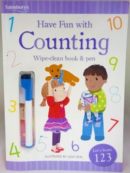 Have Fun With Counting (Wipe-Clean Book And Pen)