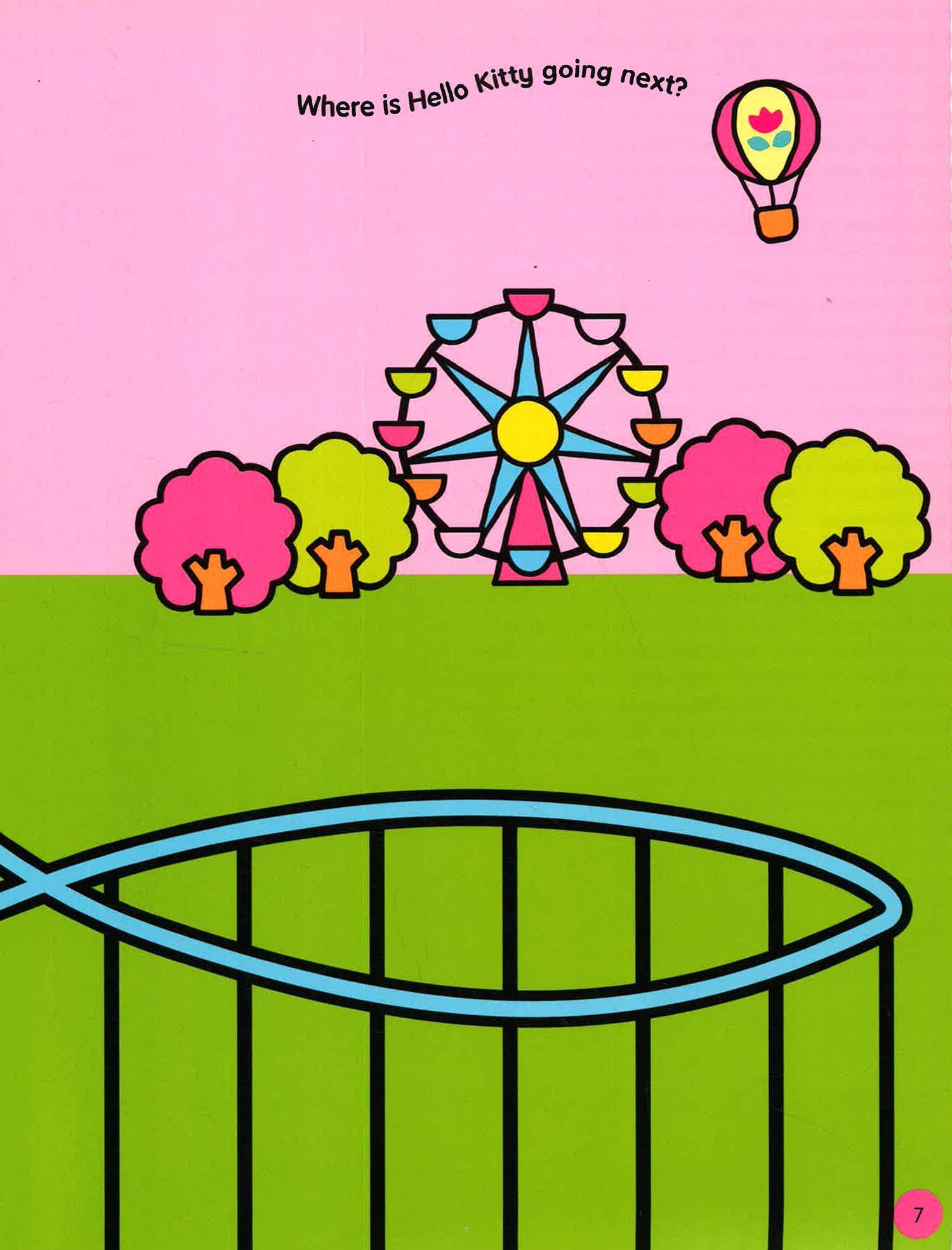 Hello Kitty's Big Adventure: My First Sticker Book