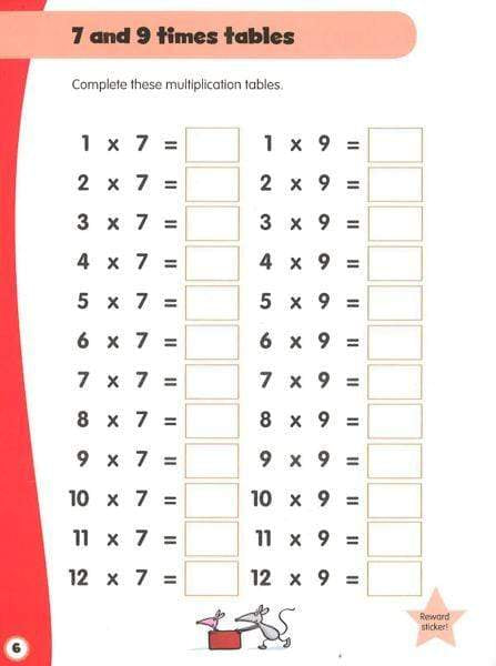 Help With Homework Key Stage 2: Times Tables ( Age 7+ )