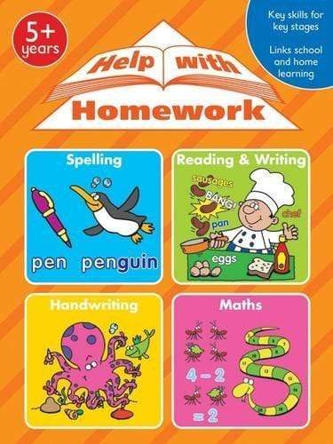 Help With Homework: Spelling, Reading and Writing, Handwriting, Maths (Ages 5+)