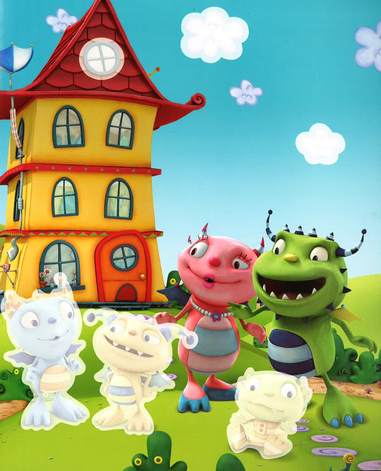 Henry Hugglemonster Roarsome Sticker Scenes