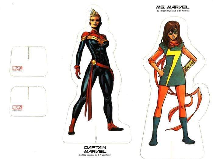 Heroes Of Power: Women Of Marvel: Standee Punch-Out