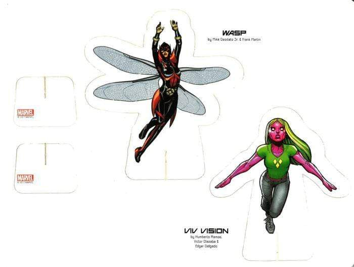 Heroes Of Power: Women Of Marvel: Standee Punch-Out