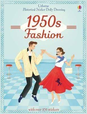 Historical Sticker Dolly Dressing: 1950s Fashion