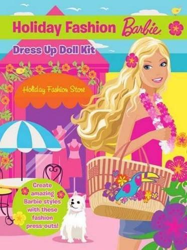 Holiday Fashion Barbie Dress Up Doll Kit