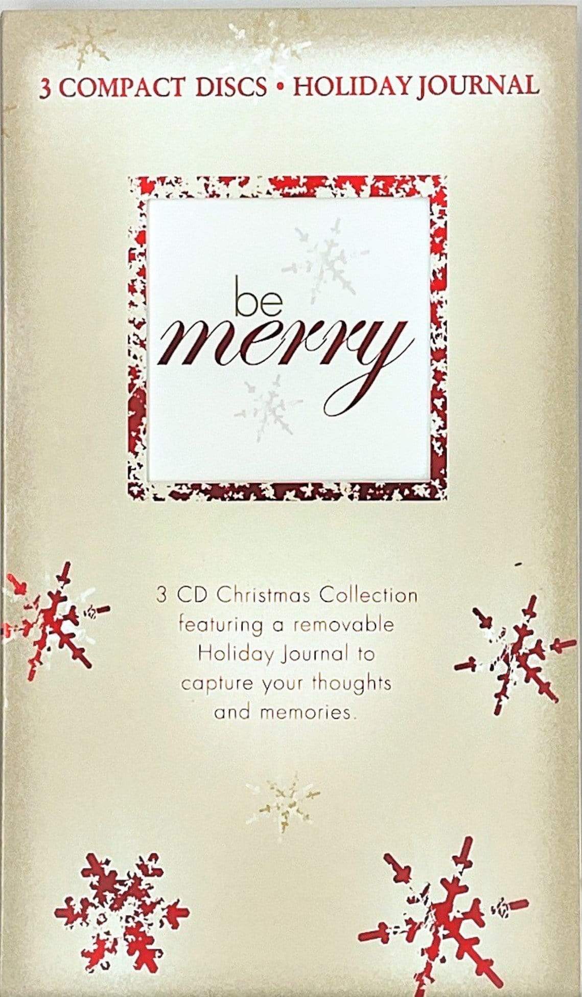 HOLIDAY JOURNAL BE MERRY (3 COMPACT DISCS)