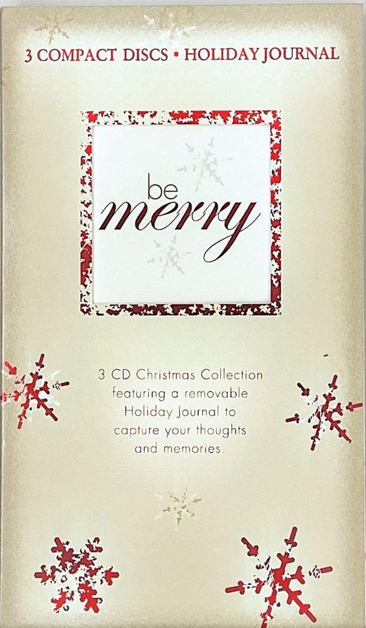 HOLIDAY JOURNAL BE MERRY (3 COMPACT DISCS)