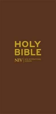 Holy Bible: NIV Diary Flexibind Chocolate Bible