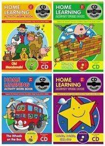 Home Learning Activity Work Book (Cd Inside)Asst.