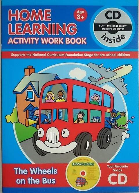 Home Learning Activity Work Book - The Wheels On The Bus