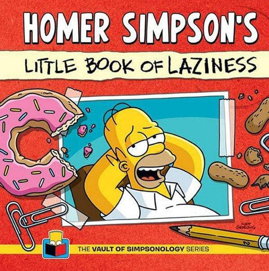 Homer Simpson's: Little Book Of Laziness (Hb)