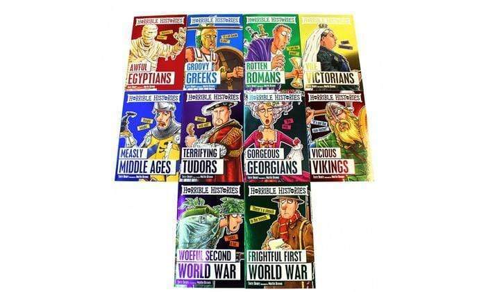 Horrible Histories: Beastly Book Set - 10 Books