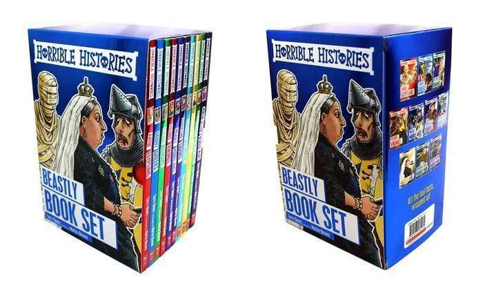 Horrible Histories: Beastly Book Set - 10 Books