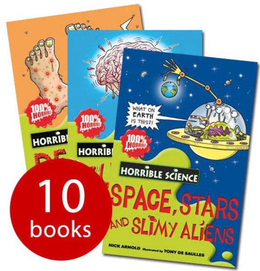 Horrible Science: Ten Beastly Books Boxset