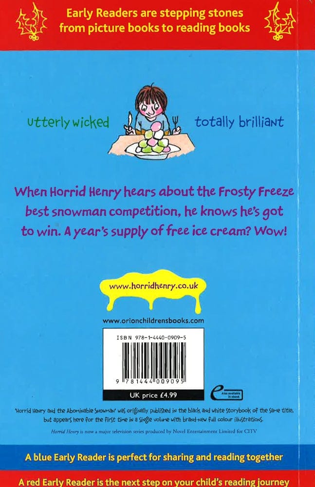 Horrid Henry Early Reader: Horrid Henry And The Abominable Snowman: Book 33