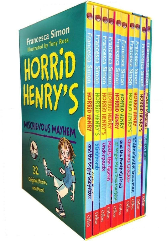 Horrid Henry Mischievous Mayhem - 10 Book Box Set