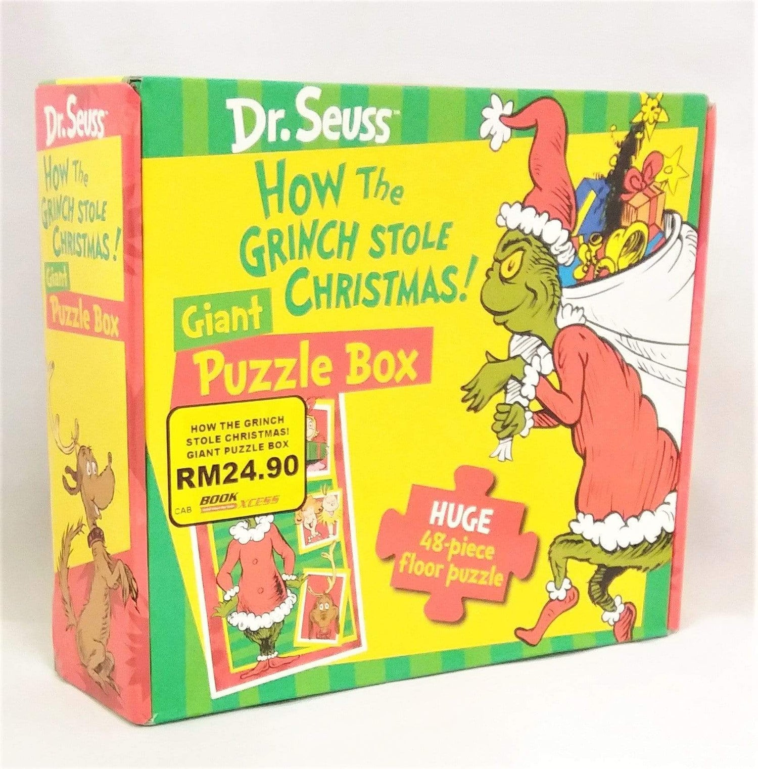 How The Grinch Stole Christmas! Giant Puzzle Box (Huge 48-Piece Floor Puzzle)