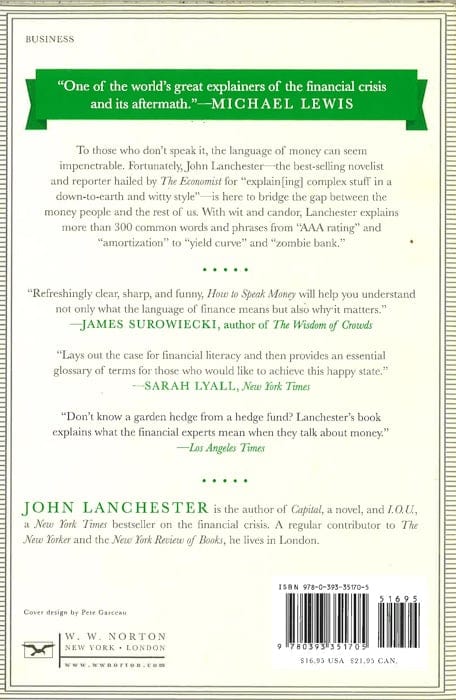 How To Speak Money: What The Money People Say-And What It Really Means