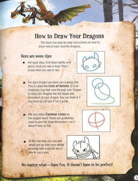How To Train Your Dragon 2: Draw-It Dragons