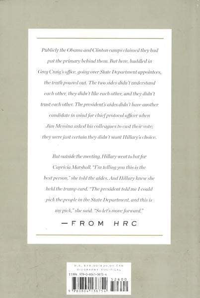 Hrc: State Secrets And The Rebirth Of Hillary Clinton (Hb)