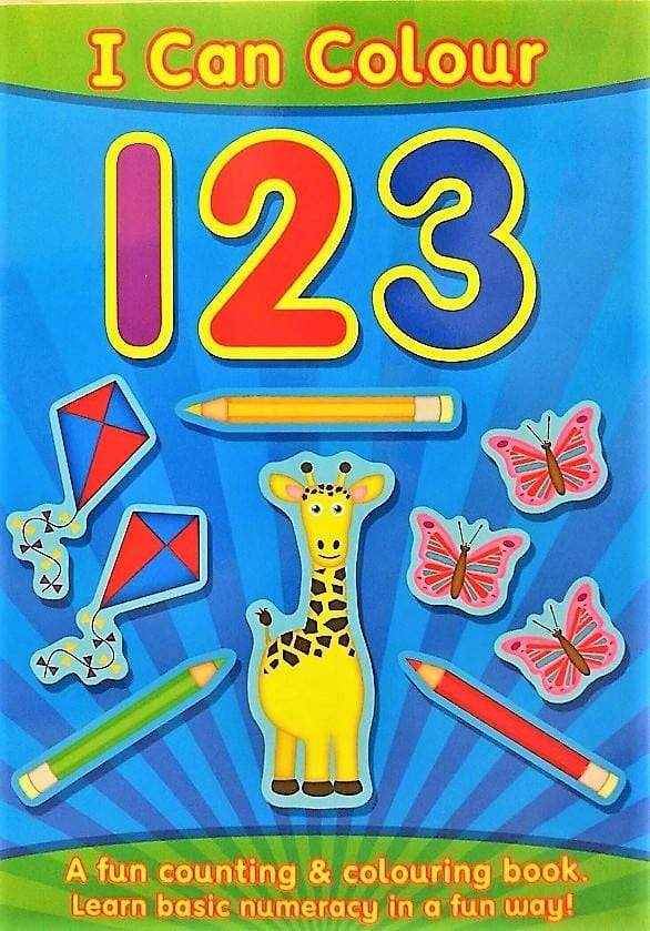 I Can Colour: 123