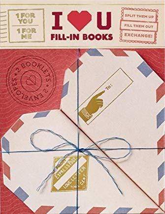 I Heart You: Fill-In Books