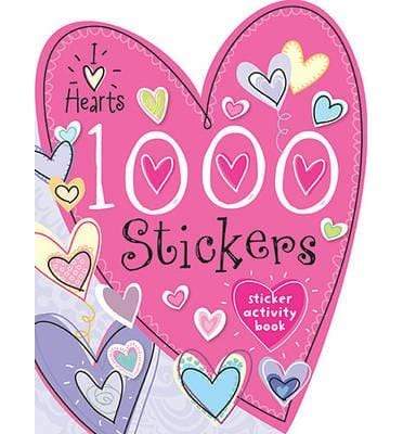 I Love Hearts 1000 Stickers Act