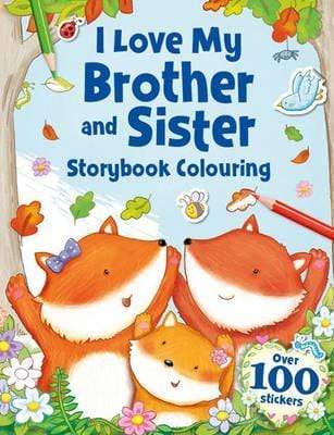 I Love My Brothers and Sisters - Storybook Colouring
