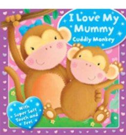 I Love My Mummy Cuddly Monkey