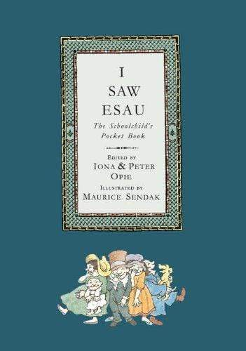 I Saw Esau: The Schoolchild's Pocket Book (HB)