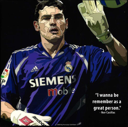 IKER CASSILAS POP ART (10'X10')