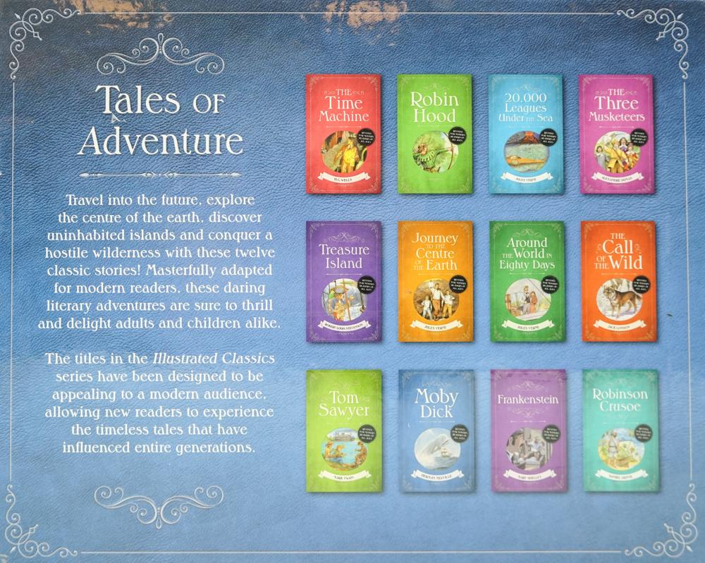 Illustrated Classics Tales of Adventure 12 Set
